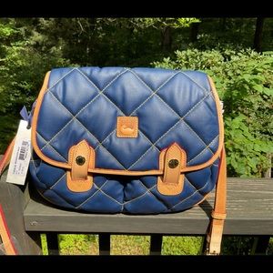 NWT Dooney and Bourke nylon messenger bag